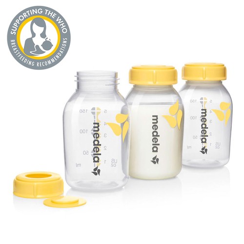 Breast milk storage - milk, bottles