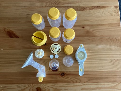 Medela teat bottles and pump - medela,