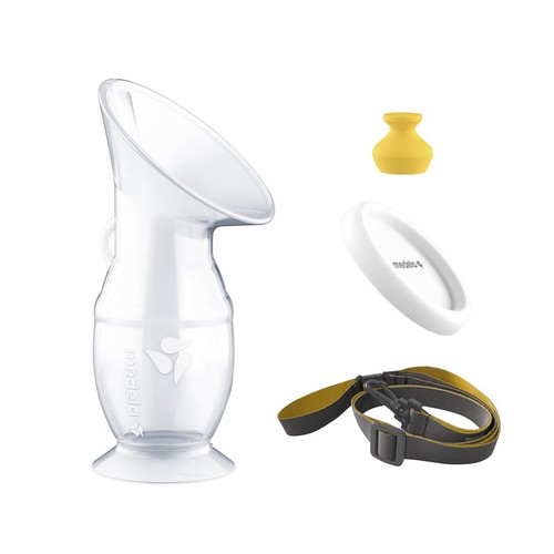Medela silicone breast - silicone, milk